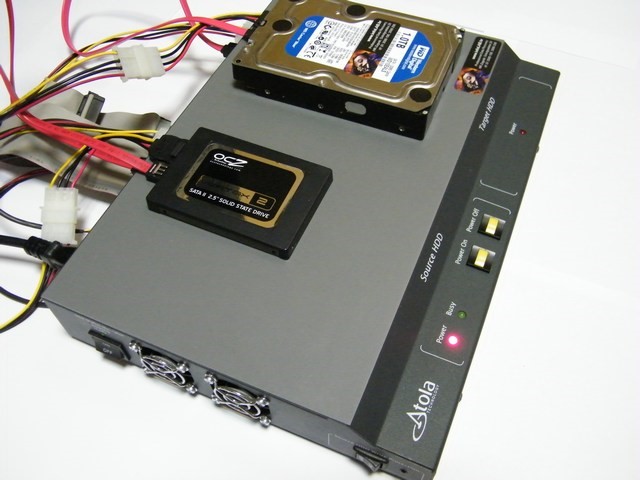 HDD i SSD na Atola Insight uređaju