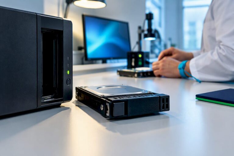 Anonimni NAS diskovni prostor u laboratoriju za oporavak